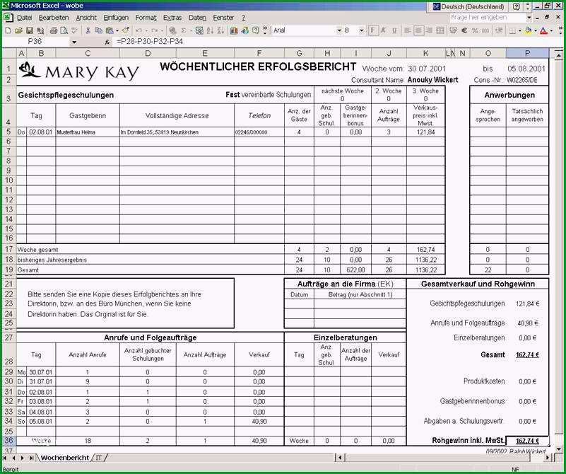 20 tagesbericht vorlage excel