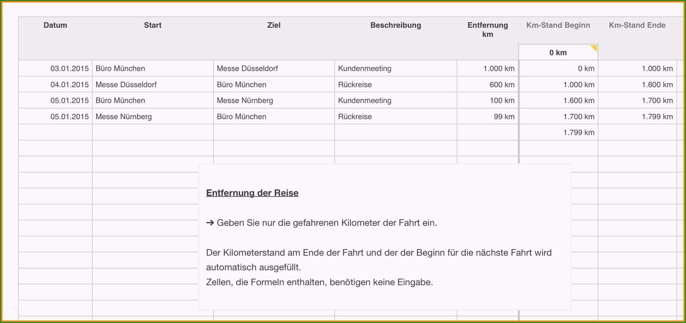 Phänomenal 9 Fahrtenbuch Vorlage Finanzamt