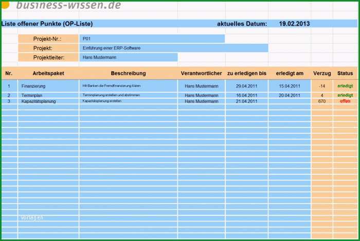 Phänomenal Aufgabenplanung Excel Vorlage Neu Büroorganisation Und