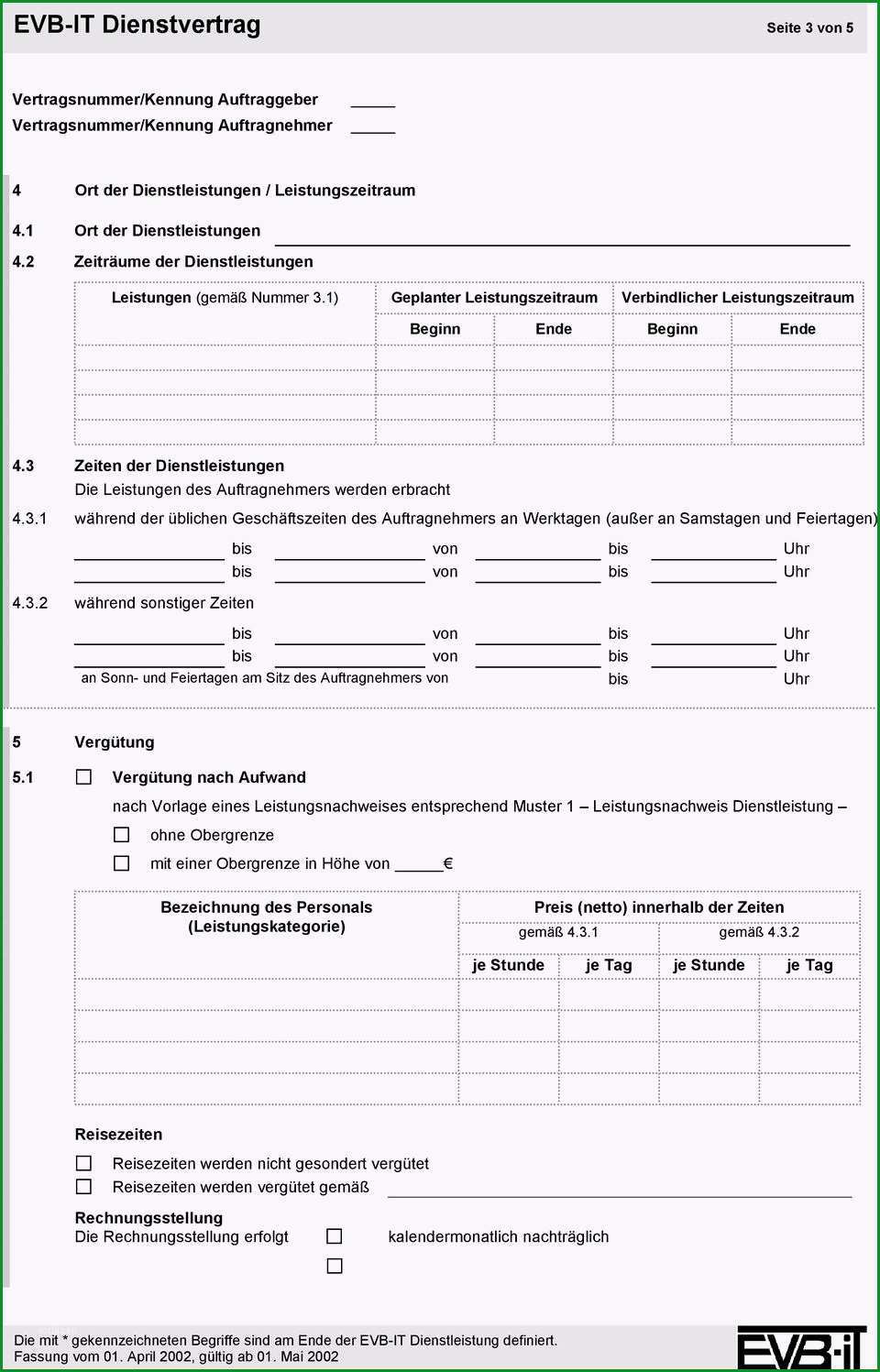 Evb it nstvertrag seite 1 von 5