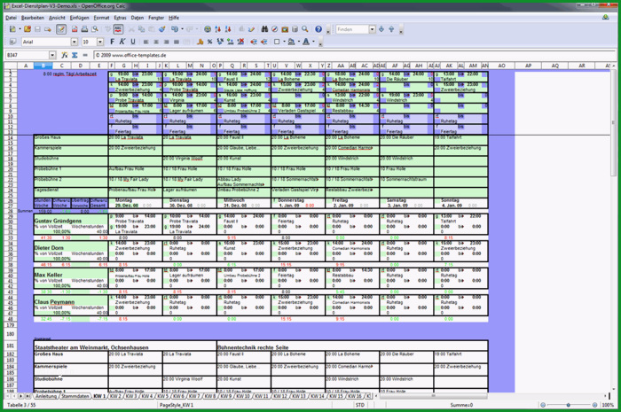 excel nstplan