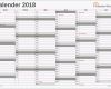 Phänomenal Excel Kalender 2018 Kostenlos