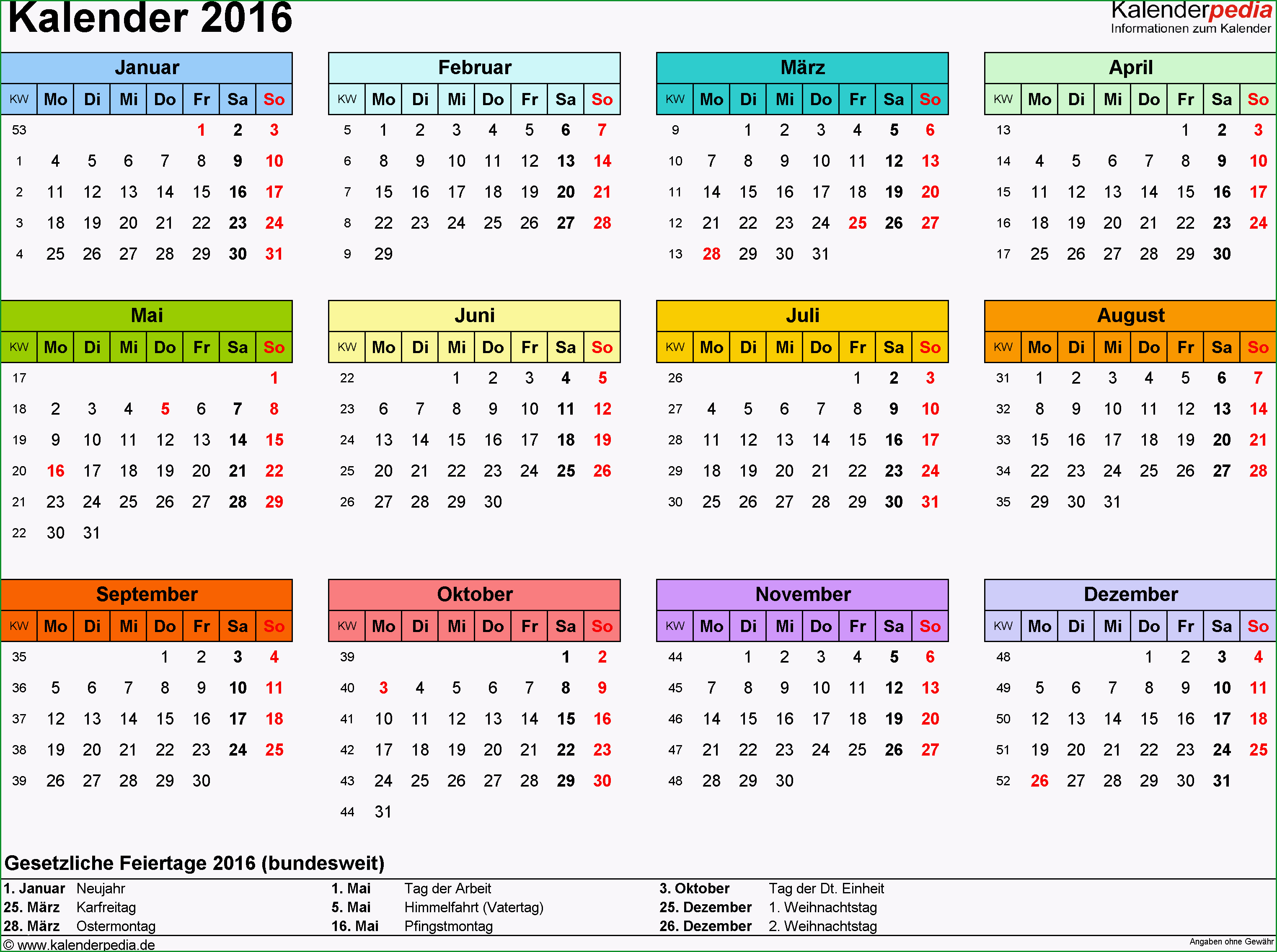 kalender 2016 pdf vorlagen