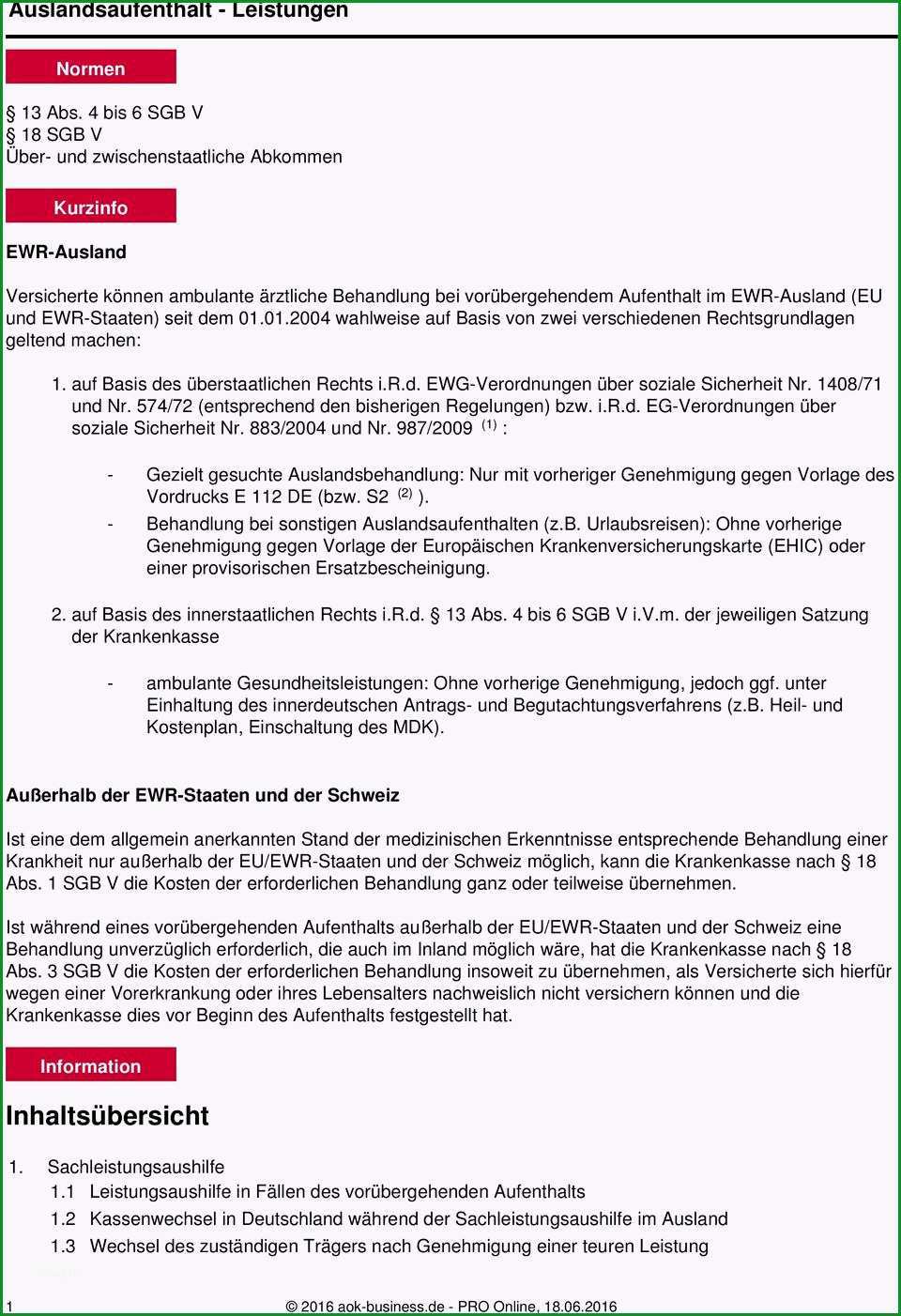 kostenerstattung krankenkasse vorlage