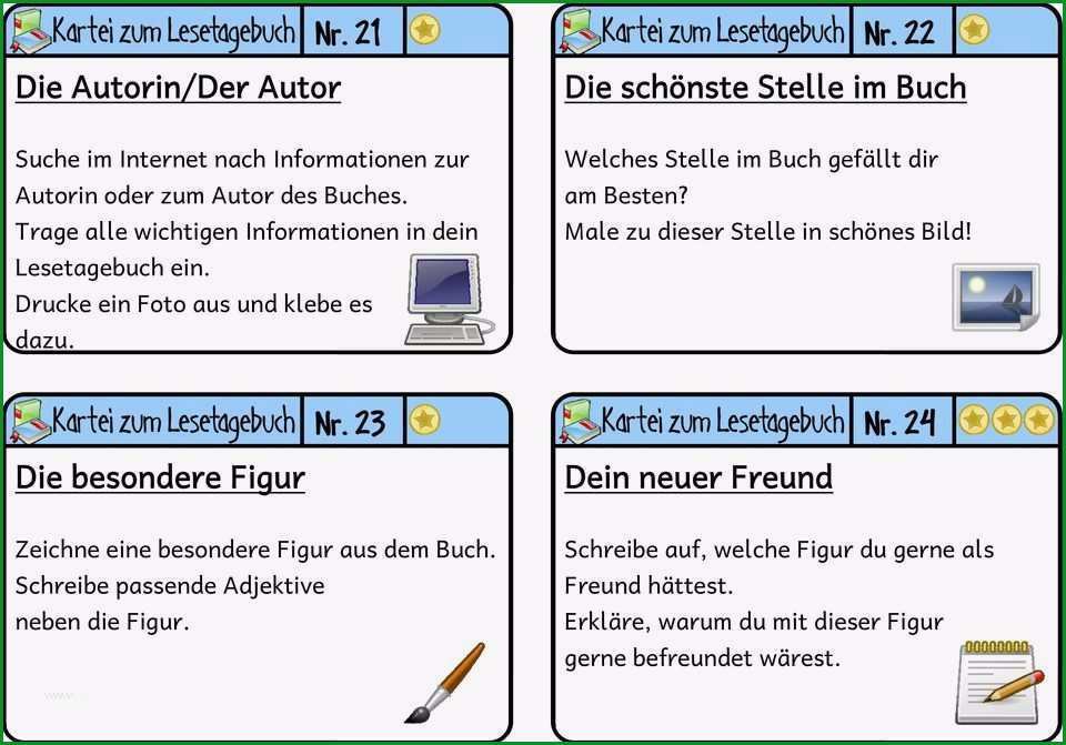 lesetagebuch vorlage schon kartei zum lesetagebuch nr 2 kartei zum lesetagebuch nr