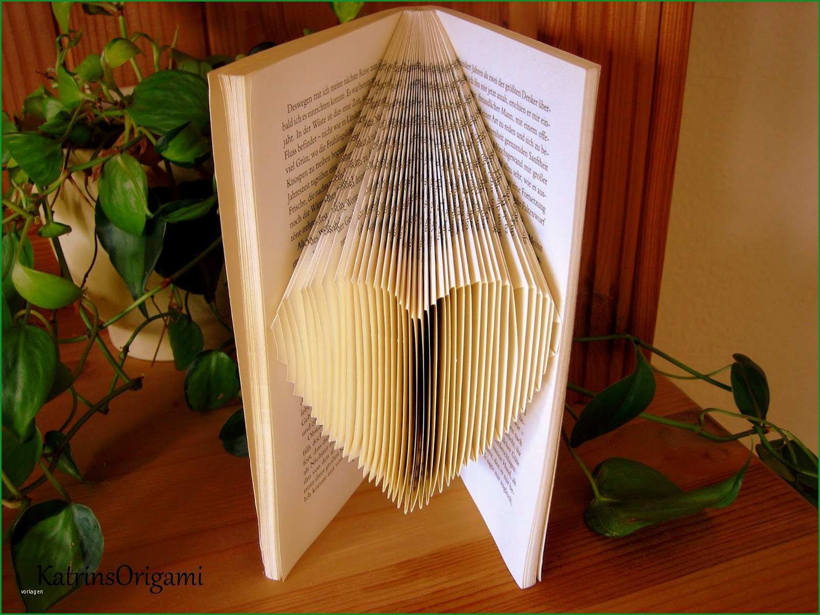 book folding art