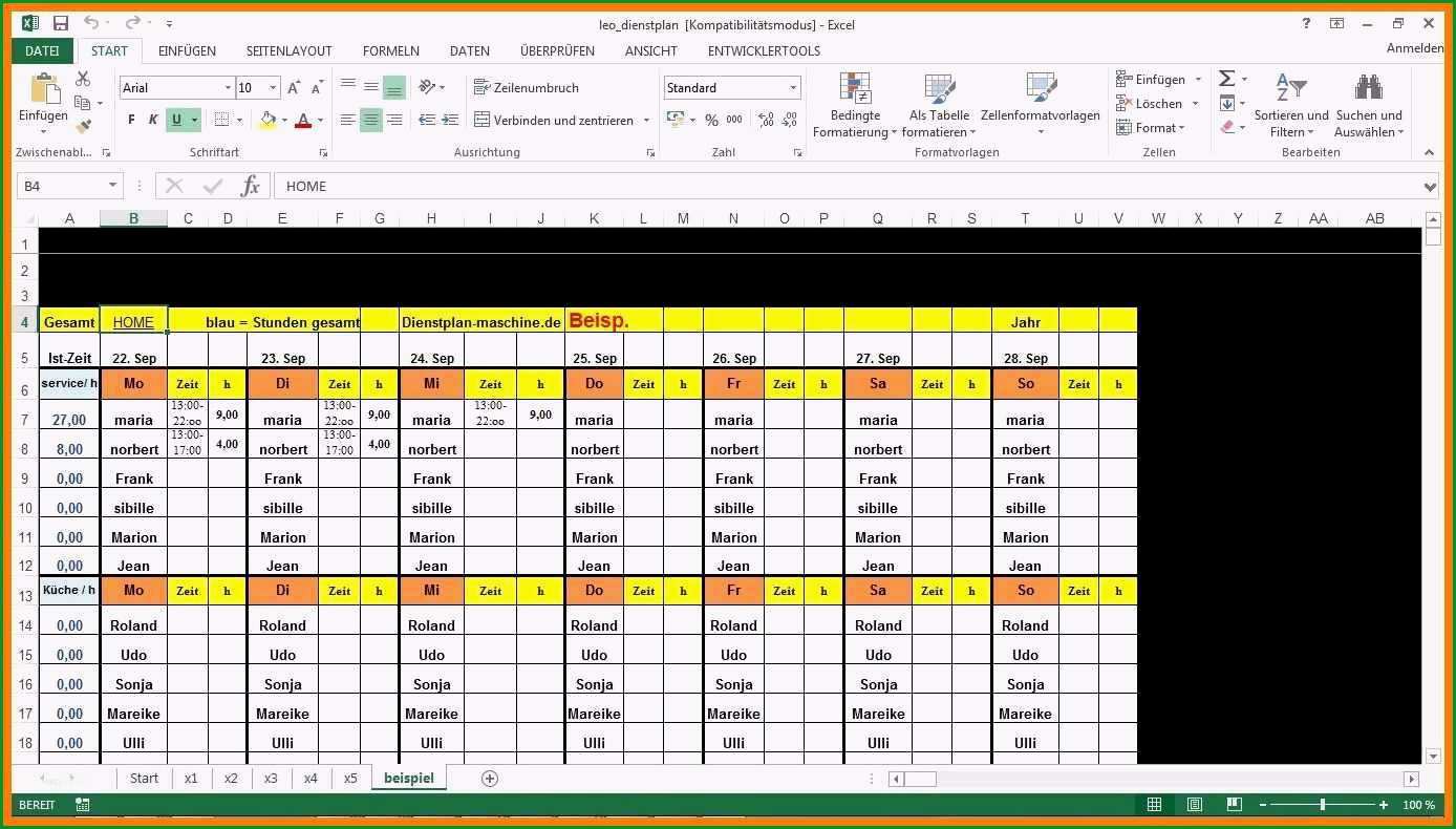 schichtplan excel vorlage kostenlos grosartig 7 nstplan vorlage