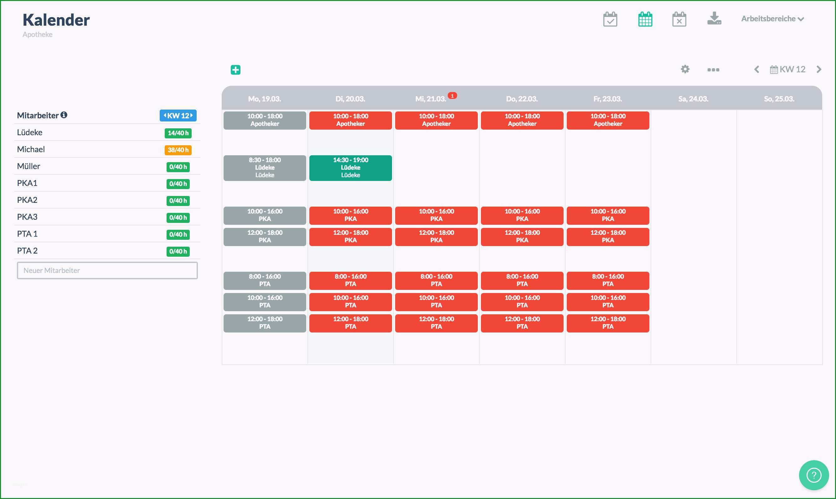 schichtplan excel vorlage