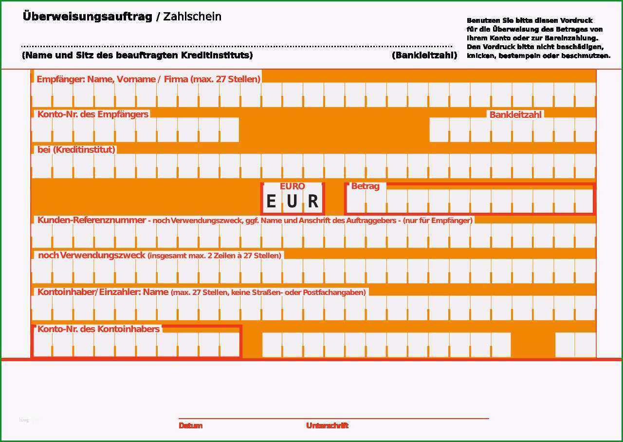 sepa uberweisung vorlage word einzigartig kann ich uberweisungstrager auch im internet ausdrucken