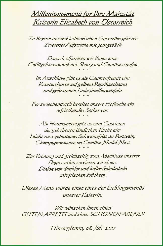 speisekarte