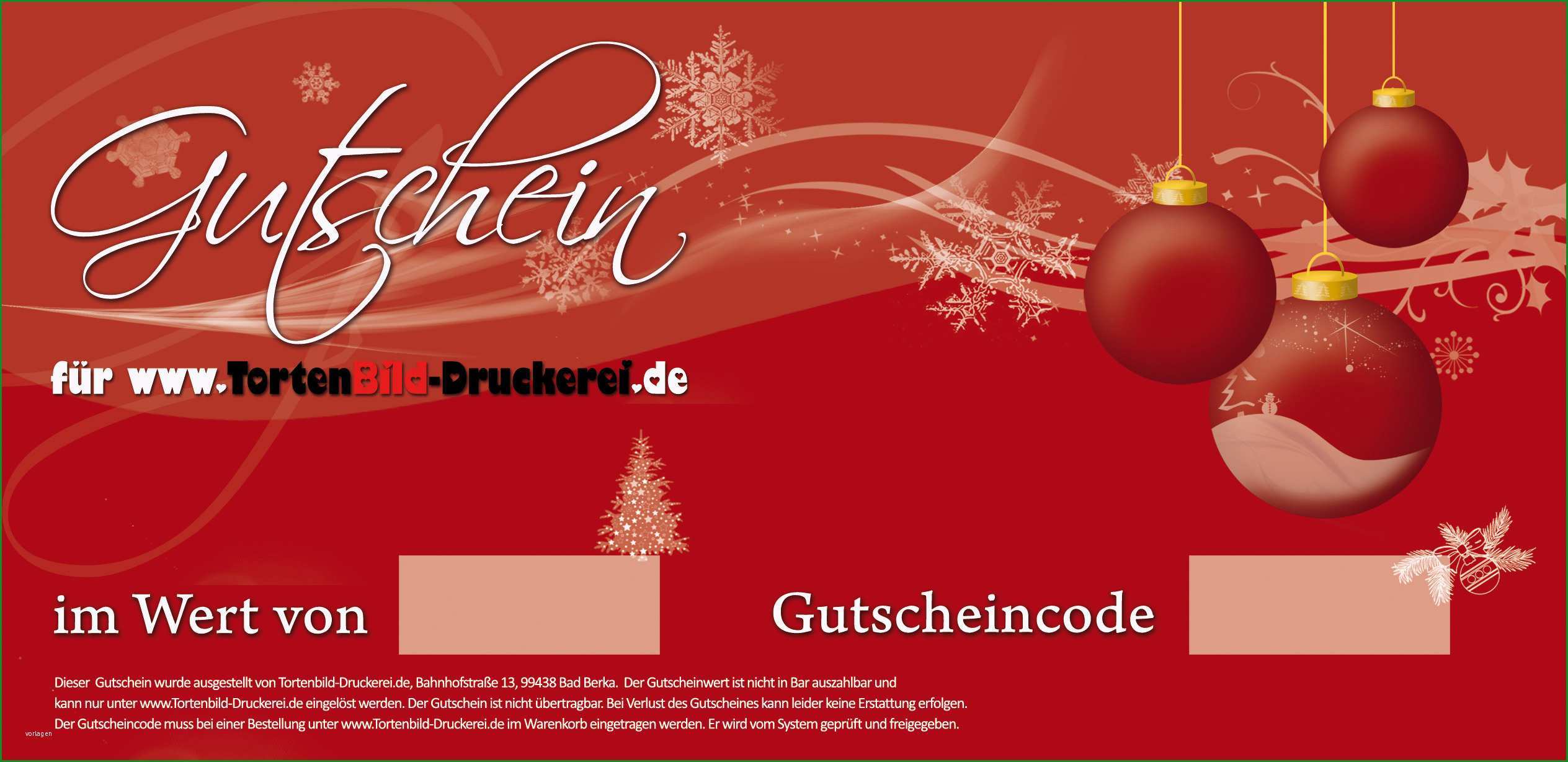 Gutscheinkarte 2 Motiv Weihnachten 599