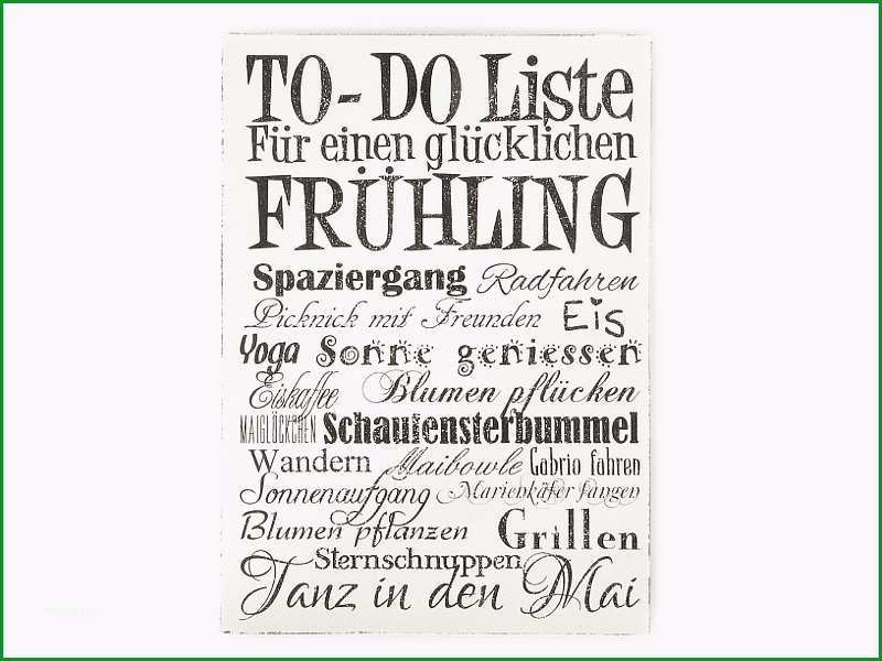 wandtafel schild vintage shabby dekoschild holzschild to do liste fruehling wandschild motivation