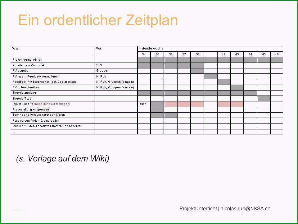 14 zeitplan vorlage word