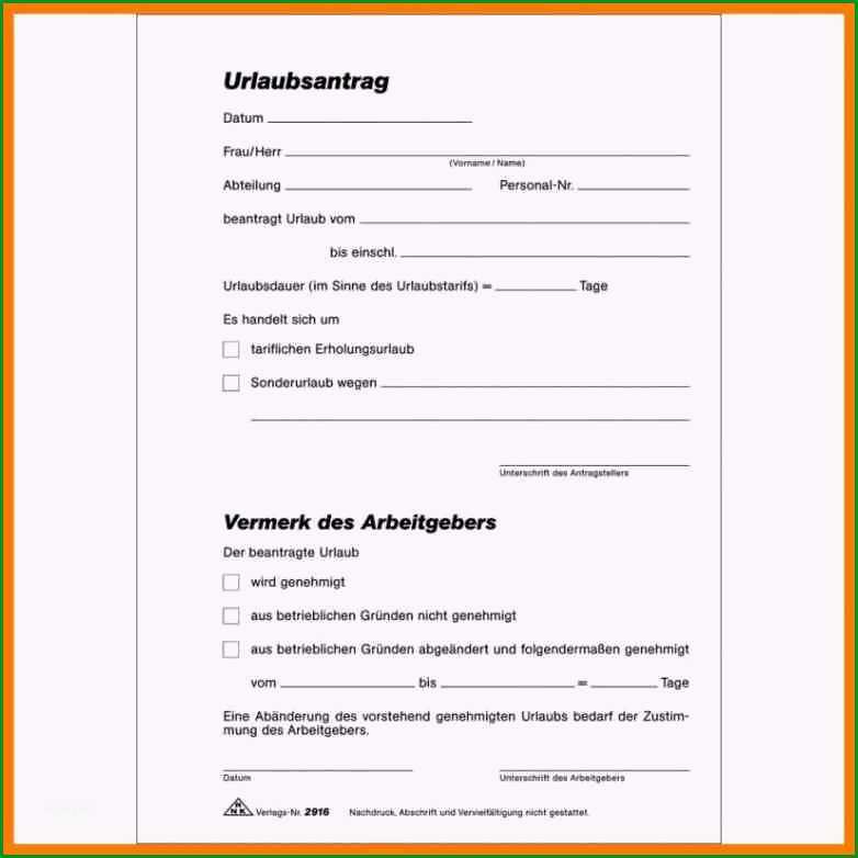 17 urlaubsantrag vorlage pdf