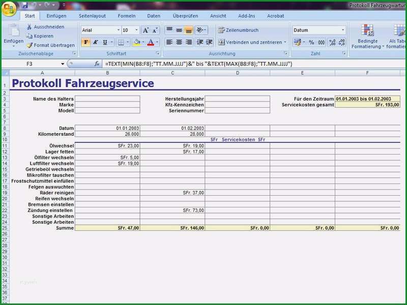 messprotokoll excel vorlage