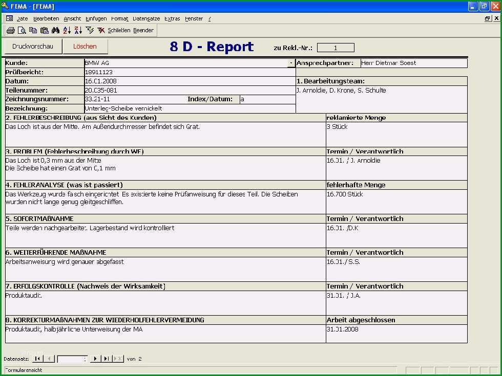 8d report vorlage xls einzigartig pin 8d report template in excel8d report vorlage xls