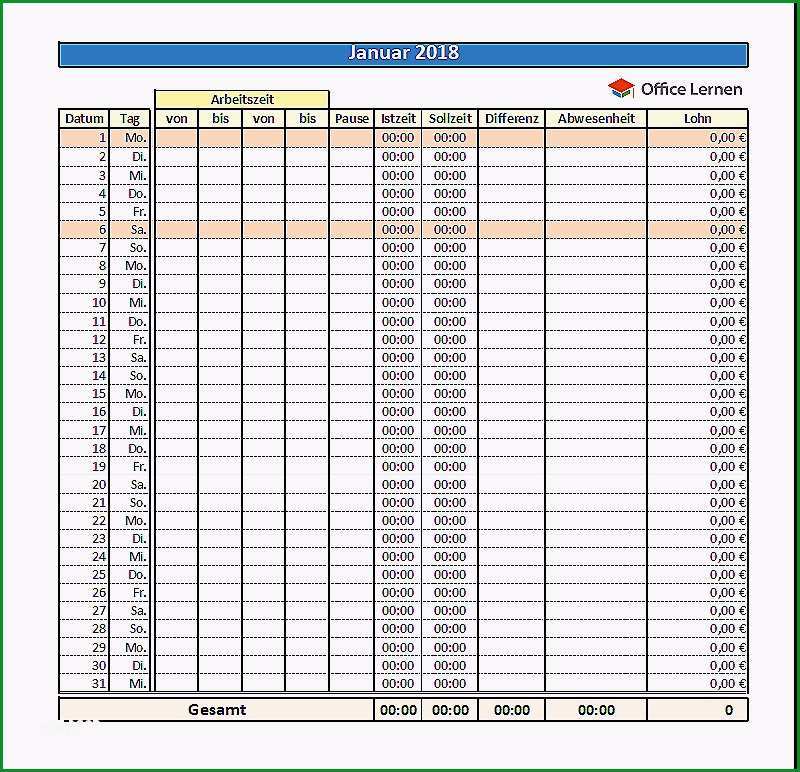 arbeitszeitnachweis vorlage kostenlos wunderbar excel arbeitszeitnachweis vorlagen 2018