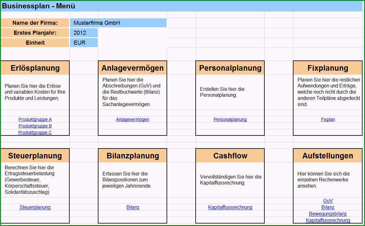 Businessplan erstellen