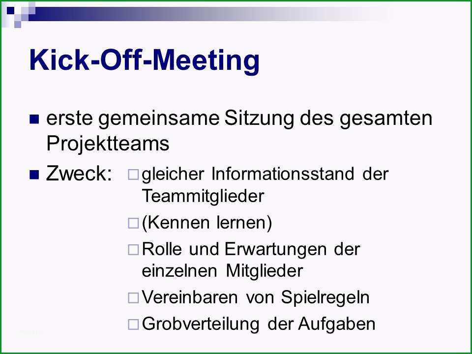 Kick Off Meeting Vorlage: 22 Methoden Sie Kennen Müssen 3