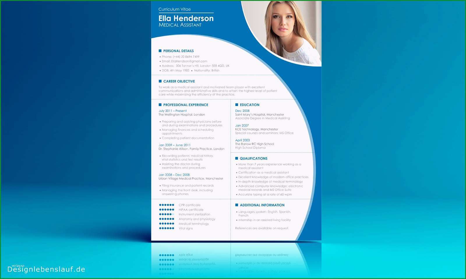 curriculum vitae english