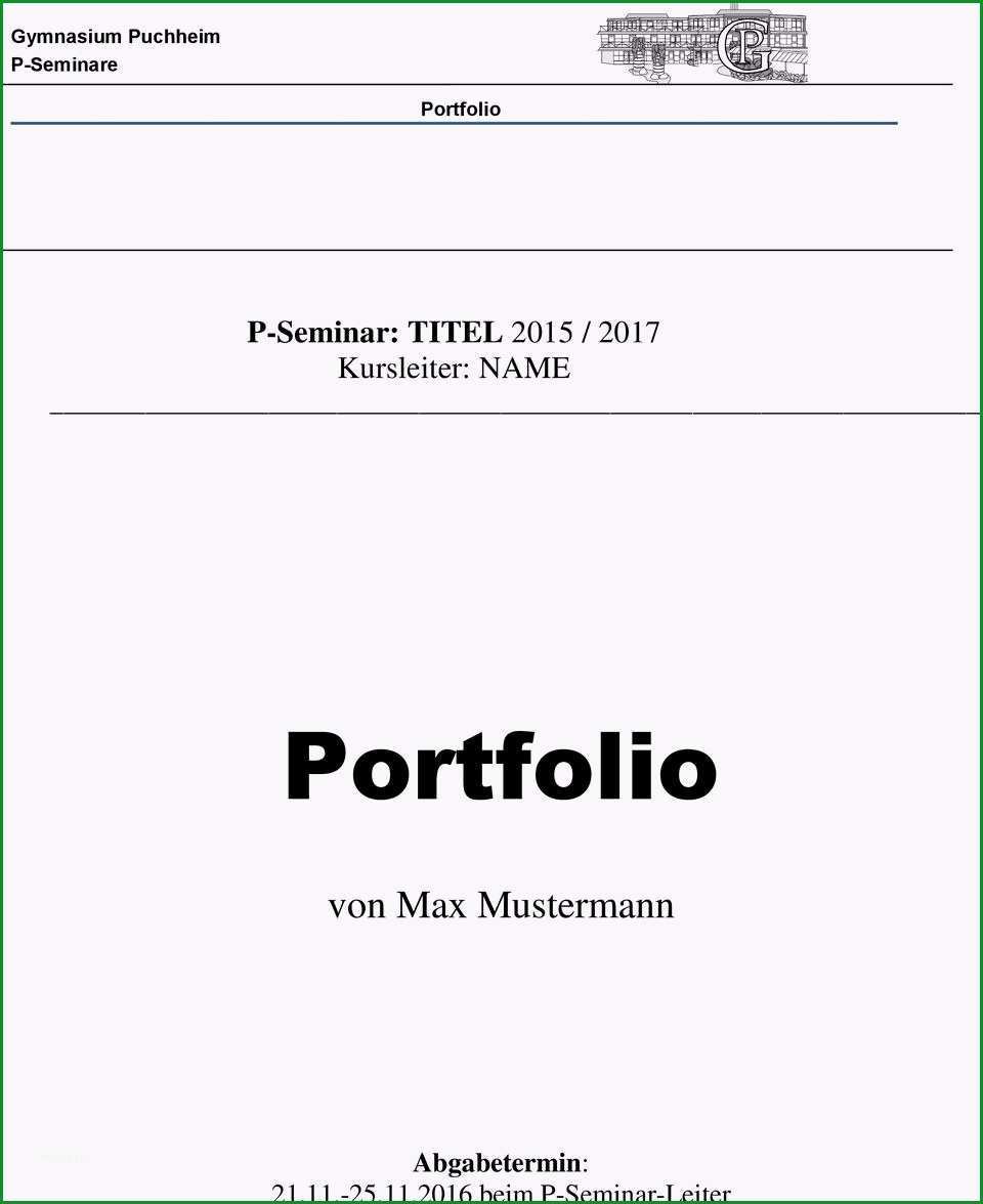 deckblatt portfolio 40 ideen portfolio deckblatt vorlage