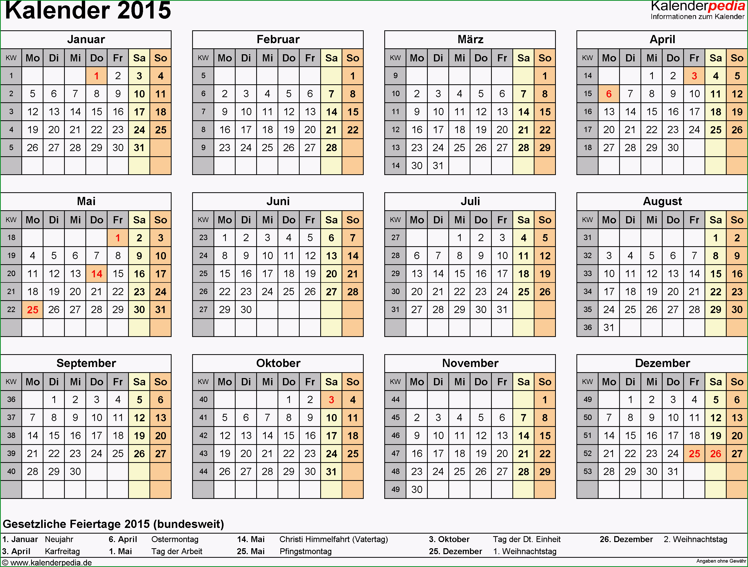 kalender 2015 pdf vorlagen