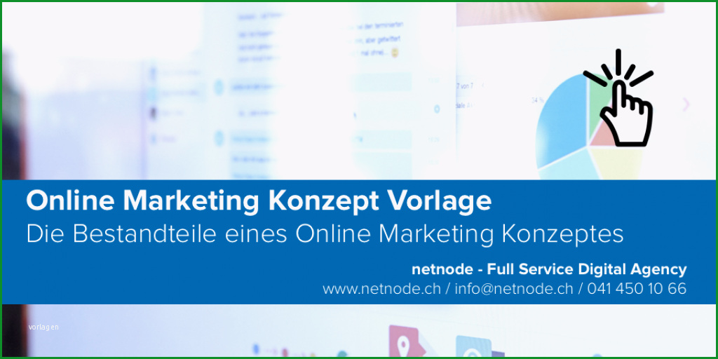 online marketing konzept vorlage