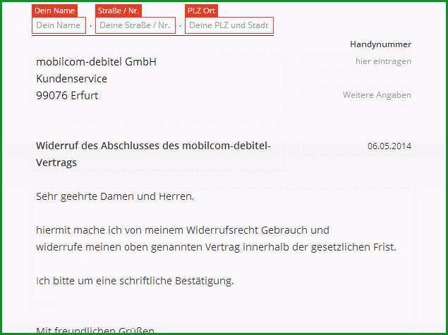 mobil debitel kundigung rufnummernmitnahme vorlage