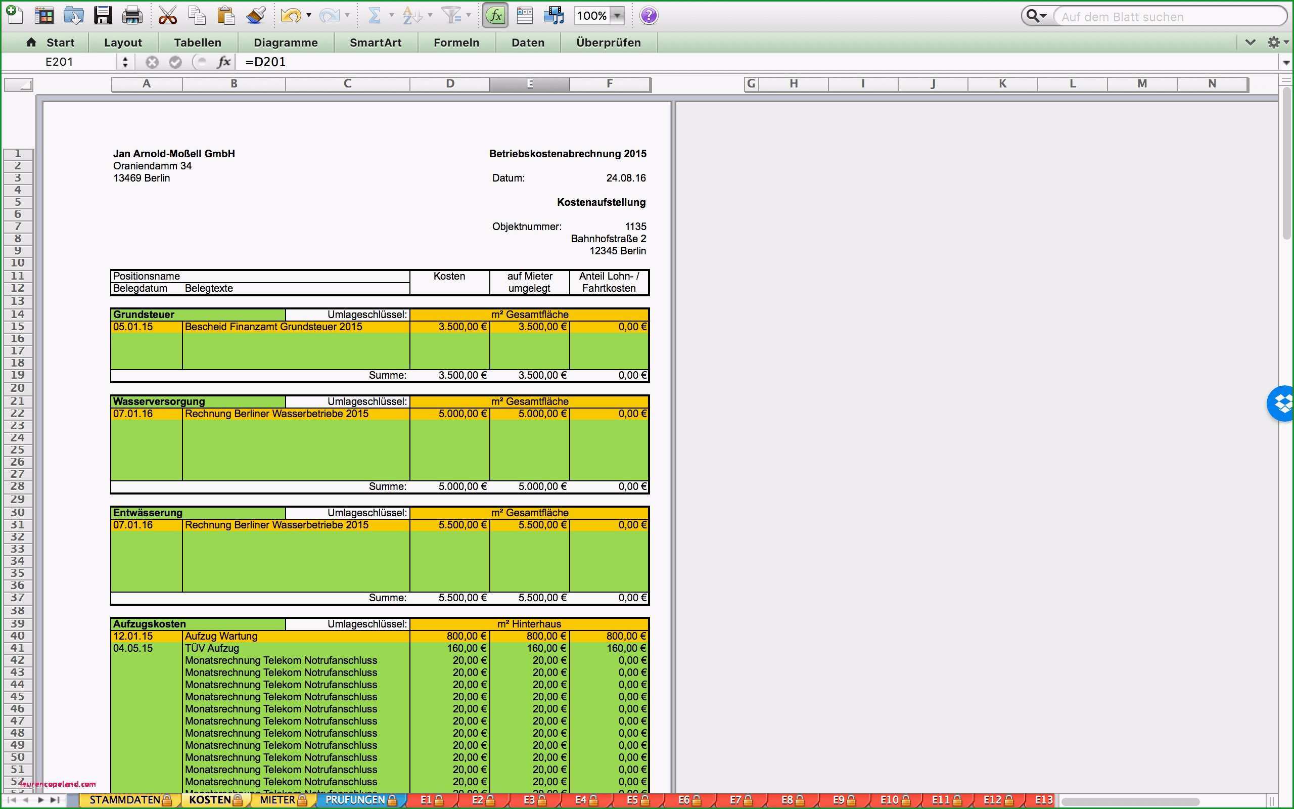 muster nebenkostenabrechnung excel kostenlos dann vorlage nebenkostenabrechnung haus und grund nebenkostenabrechnung