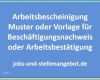 Schockieren Neues Arbeitsbescheinigung Muster Vorlage Zum Download