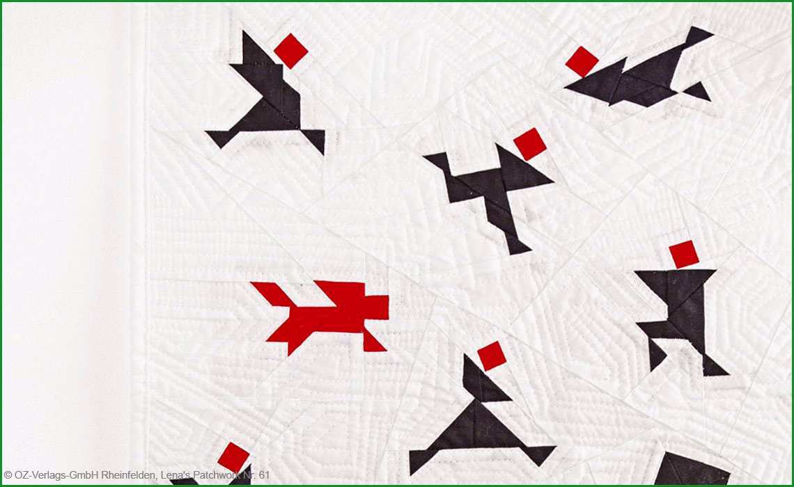 patchwork mit tangram motiven oz verlag mit tangram vorlage
