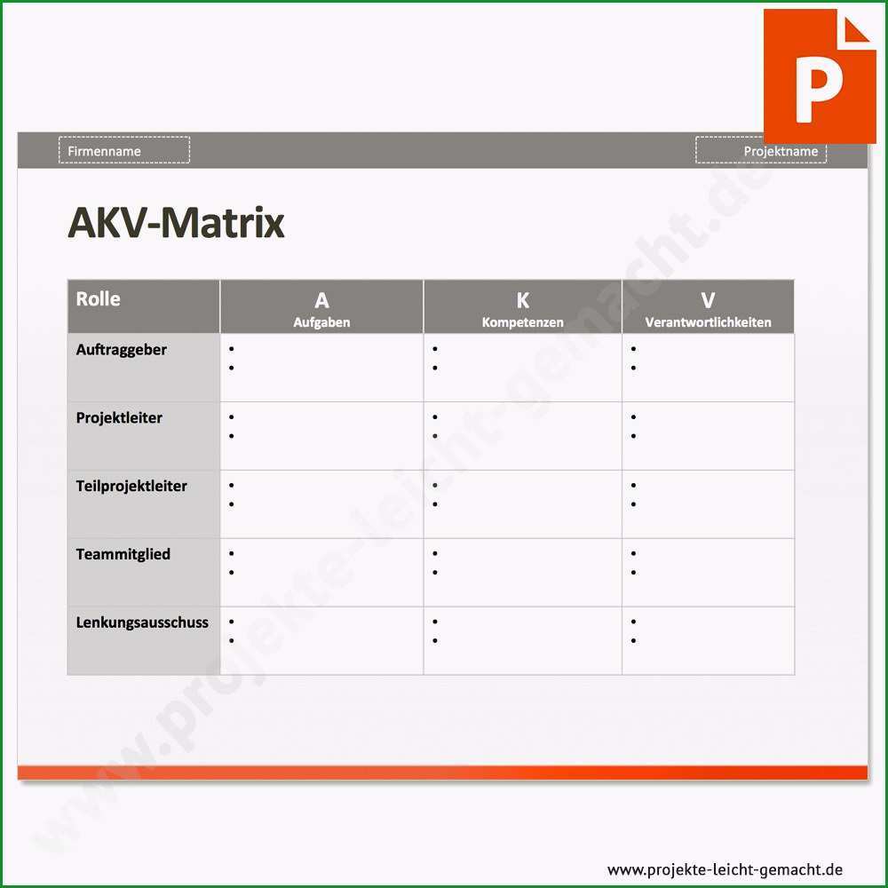 projektsteckbrief vorlage word