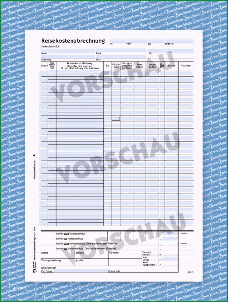 reisekostenabrechnung formular vorlage en zweckform und fahrtkostenabrechnung vorlage pdf