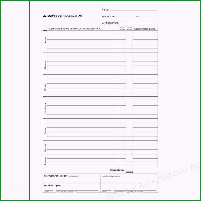 ausbildungsnachweis rnk 5080 a4 p 5080