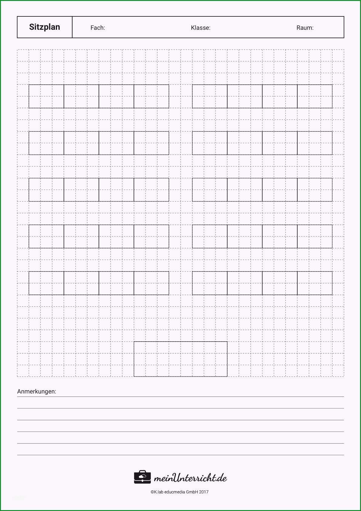 sitzordnung schule sitzplan vorlagen