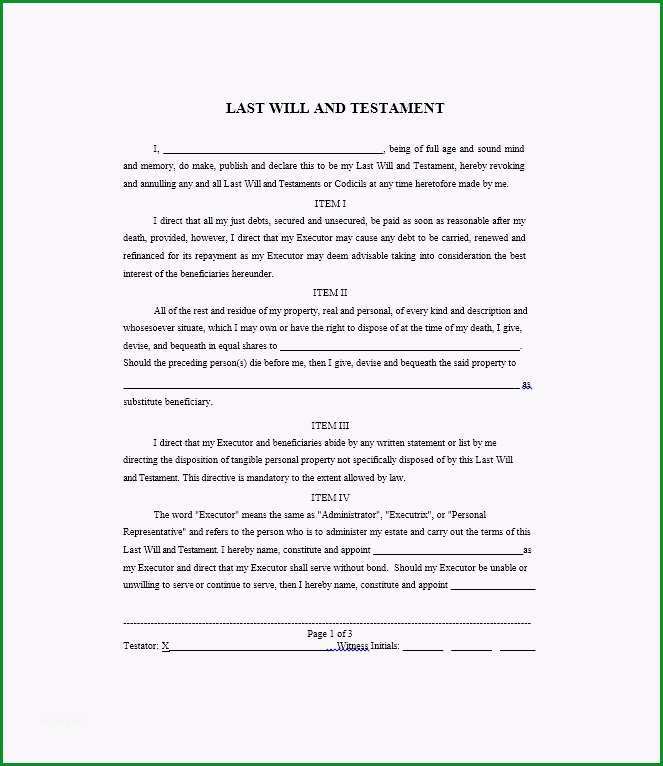 testament vorlage pdf neu 39 last will and testament forms and templates template lab