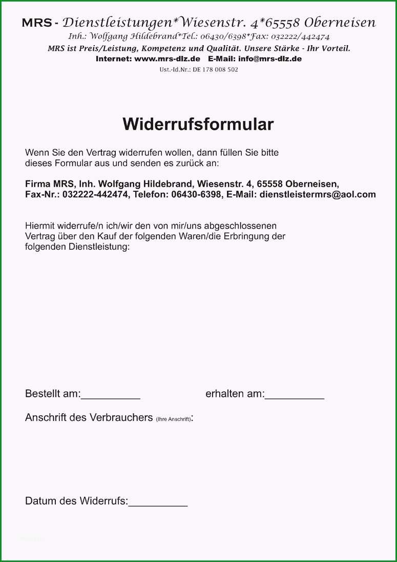 agb, widerrufsbelehrung und da