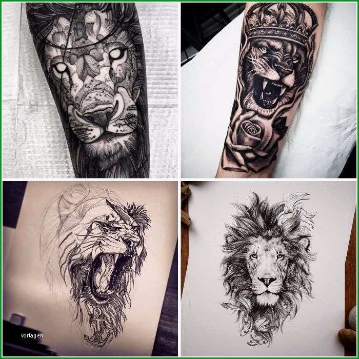 Fantastisch Löwe Tattoo Vorlage Im Jahr 2019 2