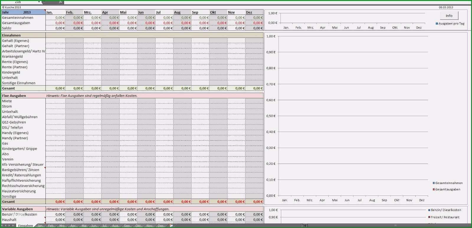 15 vorlage haushaltsbuch excel