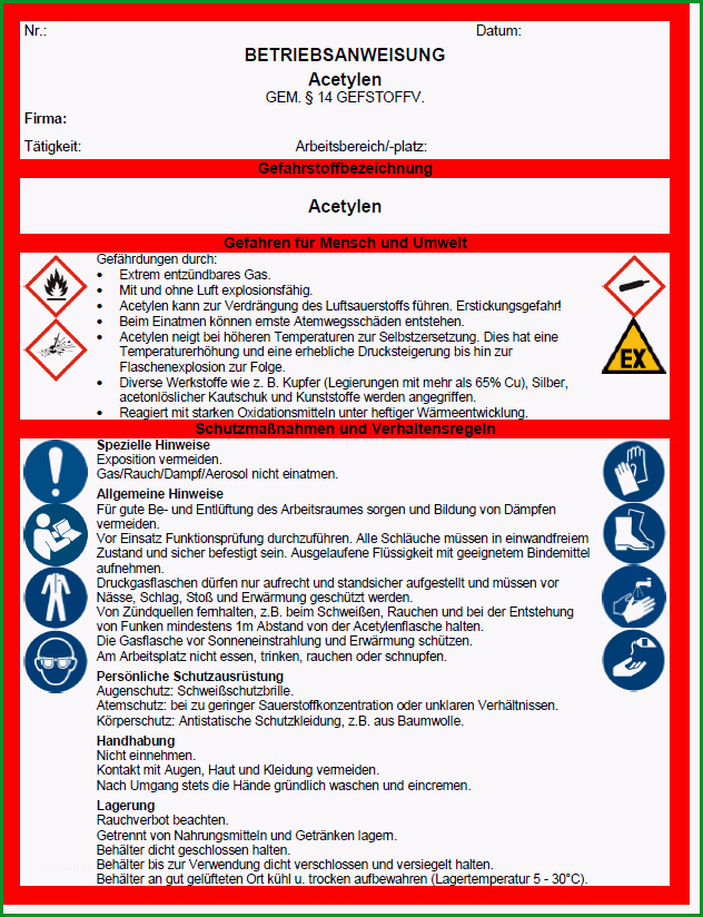 betriebsanweisung ergonomie am arbeitsplatz