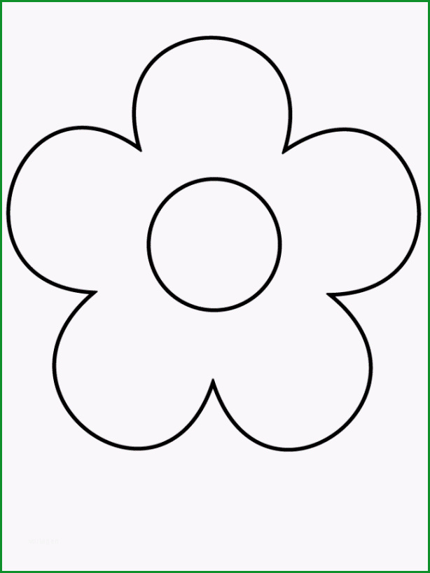 Selten Blumen Schablonen Zum Ausdrucken Kostenlos 01