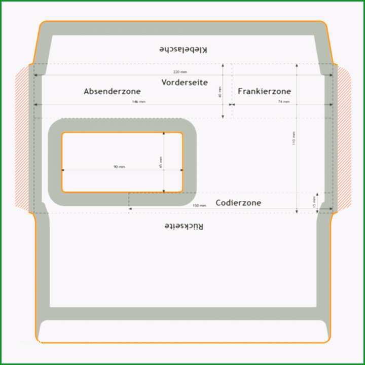 briefumschlag mit fenster beschriften vorlage