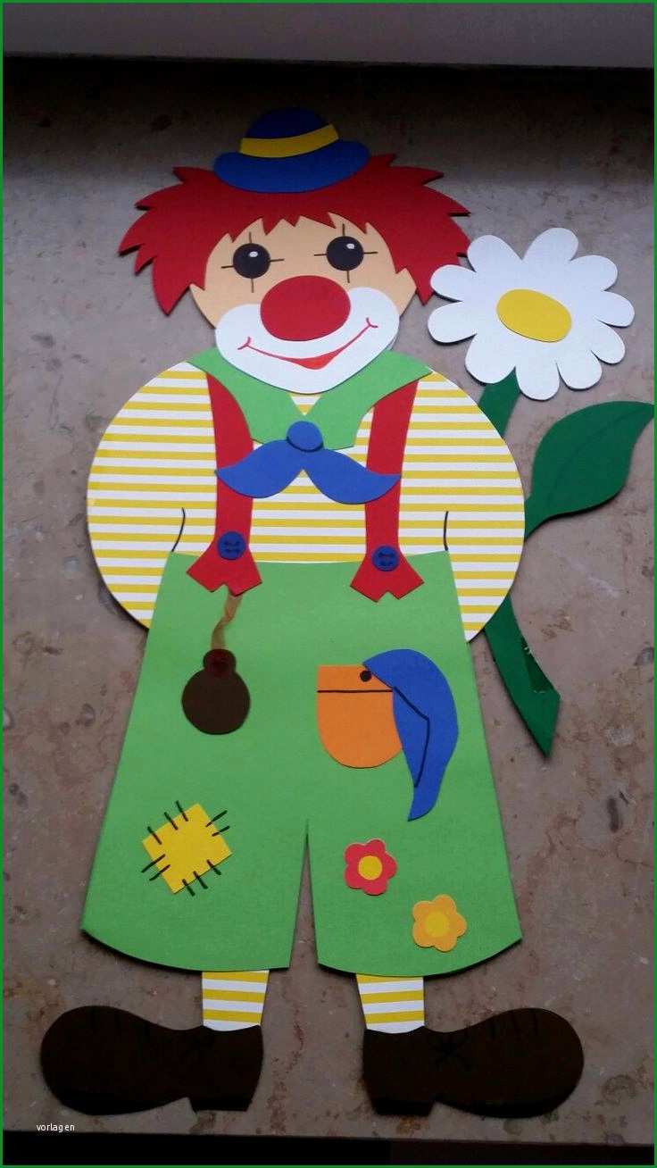 clown basteln vorlage genial cirque ayur sahasrara pertaining to clown basteln vorlage