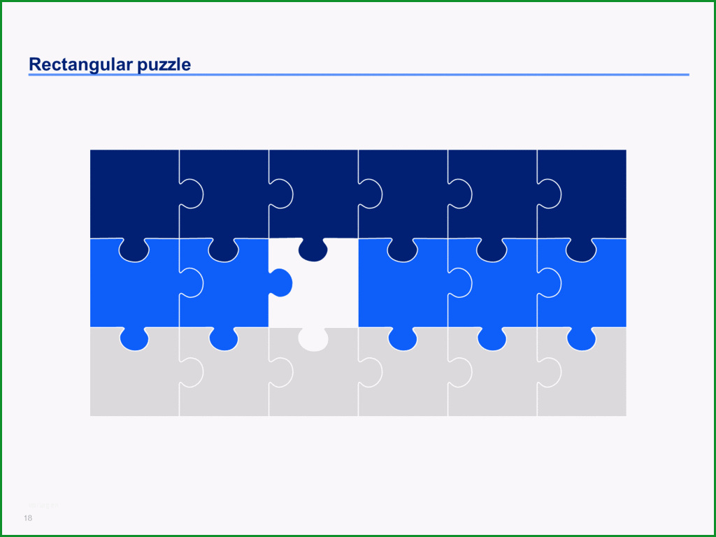 puzzle diagrams 21 slides