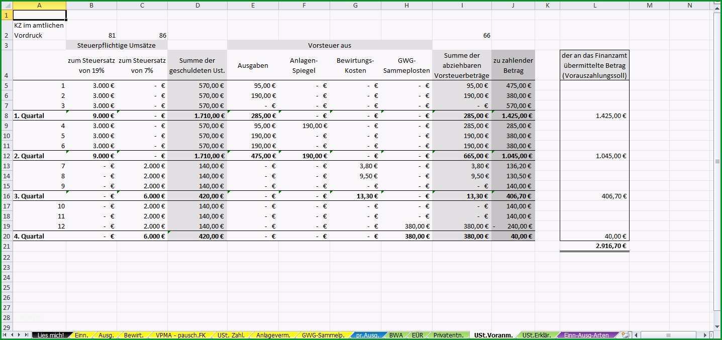 einnahmen uberschuss rechnung vorlage pdf excel vorlage einnahmenuberschussrechnung eur 2012