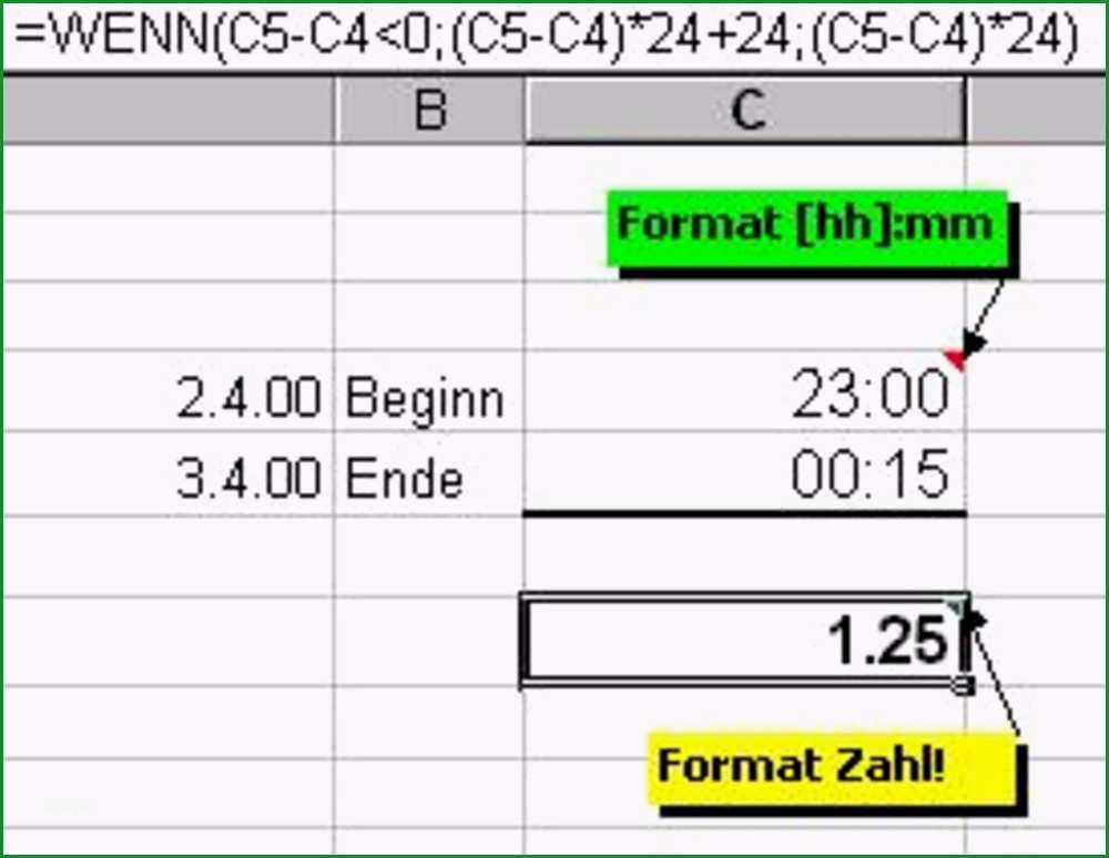 excel stunden berechnen vorlage