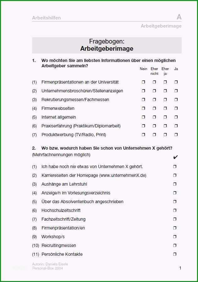 feedback workshop vorlage niedliche fragebogen zum arbeitgeberimage zum sofort