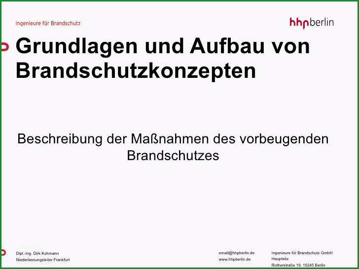 grundlagen und aufbau vorbeugender brandschutz dko