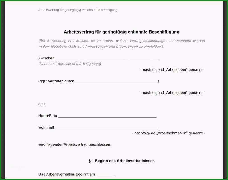 kundigung geringfugige beschaftigung arbeitgeber vorlage verschwenderisch 20 rundigung minijob vorlage logo in formants