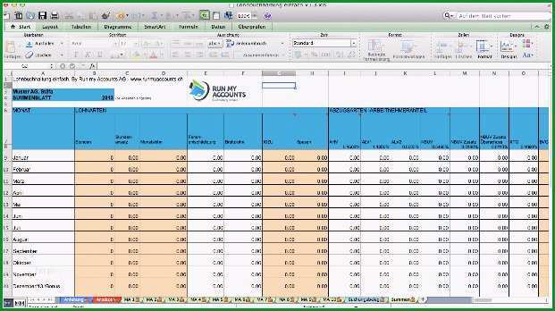 lohnabrechnung vorlage 2016 bewundernswert lohnbuchhaltung 2016 was andert sich run my accounts ag